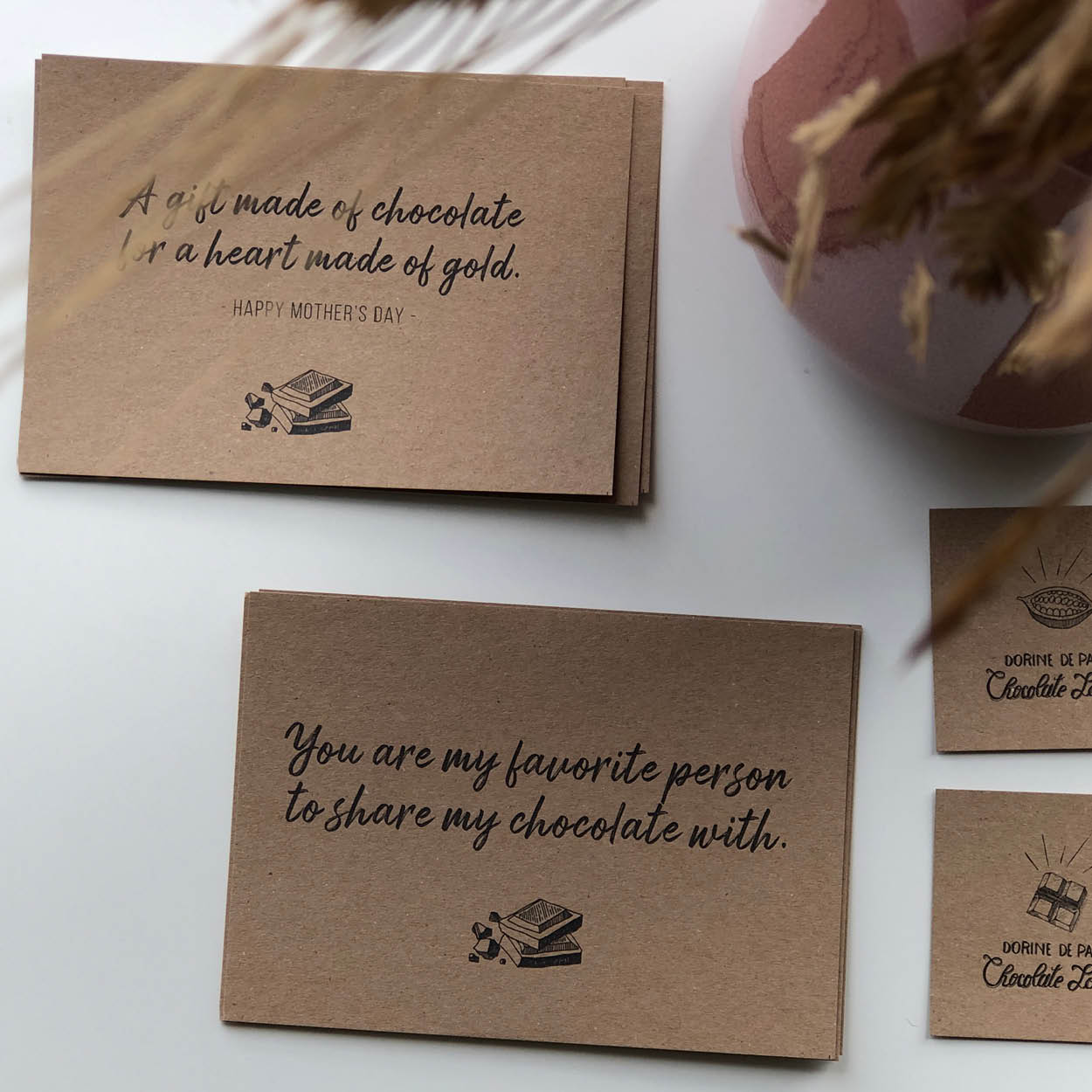 DPChocolade postcards