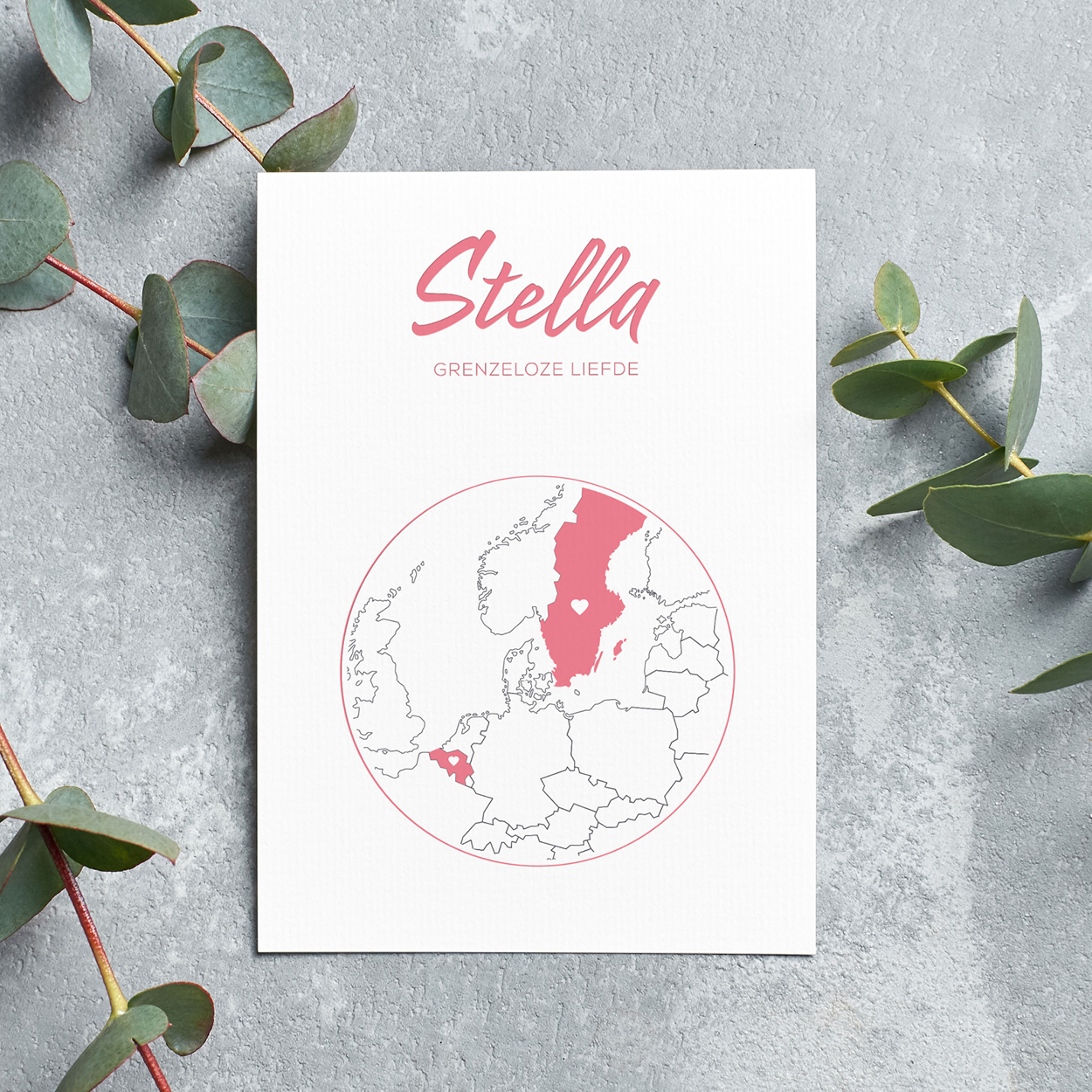 Geboortekaartje Stella